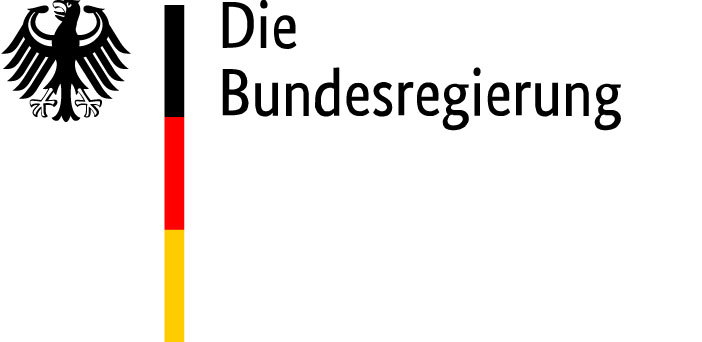 Logo Bundesregierung Deutschland bei Miriam Ende